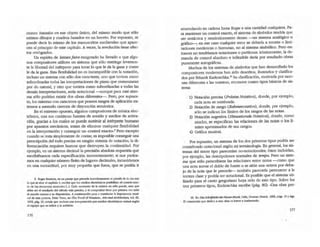 dones basadas en ese objeto único, del mismo modo que sólo
existen dibujoS y aladros basados en un boceto. Por supuestO, se
puede decir lo mismo de los manuscritos medievales que apare-
cen al principio de este capítulo. A veces, la revolución tiene efec-
tos retrógrados.
Un espiritu de Jaissez¡aire exagerado ha llevado a que algu-
nos compositores utilicen un sistema que s610 restringe levemen-
te la libertad del intérprete para tocar lo que le da la gana y como
le da la gana. Esta flexibilidad no es incompatible con la notación,
incluso un sistema con sólo dos caracteres, uno que tuviera como
subordinadas todas las jmerpretaciones de piano que comenzaran
por do natural, y otro que ruviera como subordinadas a todas las
demás interpretaciones, seña notacional-aunque para este siste-
ma sólo podñan existir dos obras diferentes-. Pero, por supues-
to, los sistemas con caracteres que (XlSeCn rangos de aplicación ex-
tensos a menudo carecen de disyunción semántica.
En el extremo opuesto, alguños compositores de música elec-
trónica, con sus continuas fuentes de sonido y medios de activa-
d6n, gradas a los cuales se puede sustituir al int~rprete humano
por aparatos mecánicos, tratan de eliminar cualquier flexibilidad
en la interpretación y conseguir un <anual exact~.9 Pero exceptO
cuando se trata simplemente de contar, es imposible conseguir una
prescripción del todo precisa en ningún sistema de notación; la di-
ferenciación requiere huecos que destruyen la continuidad. Por
ejemplo, en un sistema decimal la precisión absol.uta requeriría que
escribiéramos cada especificación incesantemente; si nos parára-
mos en cualquier número fm.itp de lugares decimales, incurriríamos
en una inexactitud, por muy pequeña que fuera, que se ¡xxIria ir
9. Rogcr SCSSions, en un pasaje que ~ inmediatamente al p:iJTafa de la cita con
la que se abre d apltula 4, escribe que los medK:t5 eIear6nicos pasibi.IiI:u> <1 <:OnUOI ~c­
la de laI elemenh)l muslClles [....L Cacb mamenro de la mU$ica 00 86Ia puede, sUla que
debe ser el resul1ada del dk:ula rtW precisa, Y el rompositar tiene: par primera vn uxIa
el mundo $000lO a.su d.Ispasir.::i6n. A 00lllintw:l6n pasa a cuestian2r]a tmp0n:rnci2 musl-
Cl[ de e5(I. postura. Pele. Y3tes, en .11Ie proa( afNarnian·, Arts and Arr:bflecture, 0;0]. 8Z,
1966, ptg. 36, sellala que .lncluao u"* interpretad6n·par medias dec:rn'Iniros vubr.t .seg6n
el equIpa que se utllke y la acOslk:a'.
176
acumulando en cadena hasta llegar a una cantidad cualquiera. Pa-
ra mantener un control exacto, el sistema de símbolos tendría que
ser sintáctica y semánticamente denso -un sistema analógico o
gráfico-; en ese caso cualquier error se debería a errores o limi-
taciones mecánicas o humanas, no al sistema simbólico. Pero en-
tonces no tendñamos notaciones o partituras: irónicameOle, la de-
manda de control absoluto e inflexible daña por resultado obras
puramente autográficas.
Muchos de los sistemas de símbolos que han desarrollado los
compositores modernos han sido descritos, ilustrados y clasifica-
dos por Erhardt Karkoschka.IO Su clasificación, motivada por razo-
nes diferentes a las nuestras, reconoce OJatrO tipos básicos de sis-
tema:
1) Notación predsa (PrtJztse NotaUon), donde, por ejemplo,
cada nota es nombrada.
2) Notación de rango (Rahmenotatlon), donde, por ejemplo,
sólo se indican los límites de los rangos de las notas.
3) Notadón sugestiva (JIinwelsende Notation), donde, como
mucho, se especifican las reladones de las notas o los li-
mites aproximados de sus rangos.
4) Gráfica musical.
. Por supuesto, un sistema de los dos primeros tipos podña ser
considerado notacional según mi terminología. En general, los sis-
temas del tercer tipo pareceñan no-notacionales; éstos incluirian,
por ejemplo, las descripciones nonnales de lempo. Pero un siste-
ma que sólo prescribiera las relaciones entre notas --como que
una nota suene el doble de fuene o se si(Úe una octava por deha-
jo de la nota que le precede- también pareceña pertenecer a la
tercera clase y podña ser notacional. Es posible que el sistema uti-
lizado para eJ canto gregoriano haya sido de este tipo. Sobre los
tres primeros tipos, Karkosch.ka escribe (pág. 80): ·Una obra per-
10. En DmScbrijhbfld derNeuqnMus1k. ceue, Hennan Maeck, ]966, pjp. 19 Y l ip.
E! comentarla que dedico a = obm es breve e lnadecIada.
177
 