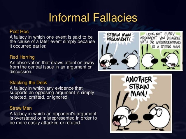 03 Intro To Argument Informal Fallacies