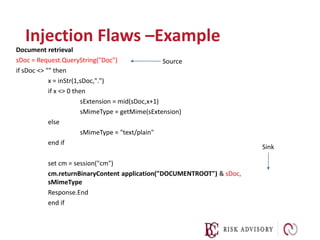03. sql and other injection module v17 | PPTX