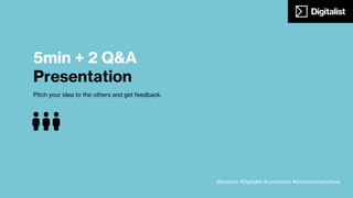 Wrap-up
and Q&A
@janevita #Digitalist #cocreation #bmwsummerschool
 