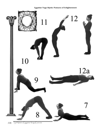 116
Egyptian Yoga Mystic Postures of Enlightenment
11
12a
9
10
7
12
8
 