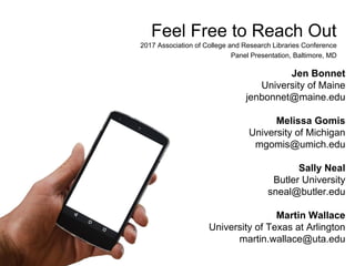 Casting a Wide Net: The Library's Role in Transforming Partnerships Across Campus