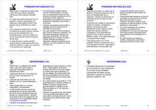DBD Tema 3 37UR Fac. C.E.A. e Informática (© A. Jaime)
PARQUES NATURALES (1/2)
Diseña bien un diagrama de clases UML
o bien EER que recoja la siguiente
información sobre parques naturales
(PN):
• Por cada comunidad autónoma (CA) se
guarda su nombre, sus parques y el
organismo responsable de estos. Hay
parques que se extienden por varias
CAs.
• De un parque se almacena su nombre
(no habrá dos de igual nombre), la fecha
en la que fue declarado PN, sus
diferentes áreas y los km2 de cada una.
No hay dos áreas del mismo PN que se
llamen igual.
• En cada área de un parque residen
varias especies. Cada especie tiene sus
nombres científico y vulgar y se conoce el
nº de individuos en cada área.
• Por cada especie vegetal desean
conocer si tiene floración y, en ese
caso, en qué periodo florece. De las
especies animales se guardará cuál es
su periodo de celo. Según su
alimentación, las especies animales se
clasifican en herbívoras, carnívoras y
omnívoras.
• También hay registrar qué animales o
vegetales sirven de alimento a los
animales de los parques.
• Por cada visitante a PNs se recoge su
DNI, nombre, dirección y profesión. Los
PN tienen alojamientos propios que
organizan excursiones. No hay dos
alojamientos de un parque con igual
nombre. Además se guarda su
capacidad, categoría, visitantes que lo
utilizaron y en qué habitación y fechas
de inicio y fin.
DBD Tema 3 38UR Fac. C.E.A. e Informática (© A. Jaime)
PARQUES NATURALES (2/2)
• Cada excursión tiene un código que la
identifica. Además se registra el día, la
hora y los alojamientos que la
organizan. También se almacenan los
visitantes que se inscriben en cada
excursión.
• El personal que trabaja en cada parque
puede ser: celador, investigador y
guarda. Una persona puede
desempeñar varios cargos al mismo
tiempo (por ejemplo, guarda e
investigador). Para todos ellos se
guarda su DNI, nombre, dirección,
teléfono, sueldo, nº de seguridad social
y el parque donde trabaja.
• Cada parque tiene una o varias
entradas. Éstas se numeran del uno al
nº de entradas al mismo. Cada celador
está destinado en una de ellas y se
encarga de registrar quién visita el
parque a través de esa entrada y en
qué fecha.
• Cada guarda tiene asignada un área de
su parque y la recorre en un vehículo,
del que se almacena su tipo y
matrícula. Se pueden asignar varios
guardas a un área del parque y varios
celadores a una entrada.
• Por cada investigador se recoge su
titulación y los proyectos de
investigación en los que ha intervenido.
Para cada proyecto se guarda sobre
qué especies se ha investigado en el
mismo.
• De cada proyecto se registra su
nombre, presupuesto y período de
realización (fechas de inicio y fin).
DBD Tema 3 39UR Fac. C.E.A. e Informática (© A. Jaime)
AERÓDROMO (1/2)
Diseña bien un diagrama de clases
UML o bien EER que recoja la
siguiente información sobre un
aeródromo privado:
• Cada avión tiene un nº de matrícula,
es de un tipo y se guarda en un
hangar.
• Cada tipo de avión tiene un nº de
modelo (único) y cierta capacidad y
peso.
• Cada hangar tiene un número,
capacidad y una ubicación.
• La BD también lleva el control del
propietario(s) actual de cada avión
así como de los mecánicos que han
llevado su mantenimiento. También
se guarda la fecha de adquisición de
cada avión por su propietario actual
o propietarios actuales.
• También se almacenan los servicios
realizados por cada mecánico a cada
avión. Cada registro de servicio
incluye la fecha en la que se realizó,
el número de horas invertidas y el
tipo de trabajo. No puede haber dos
servicios realizados al mismo avión
en la misma fecha con el mismo tipo
de trabajo.
• Por cada persona se guarda su nº de
seguridad social, nombre, dirección y
teléfono. Para los mecánicos se
guarda también su salario y turno.
Para los pilotos su nº de licencia y
restricciones.
• También se guarda el tipo de aviones
en los que está autorizado a volar
cada piloto y los tipos de avión en los
que puede dar mantenimiento cada
mecánico.
DBD Tema 3 40UR Fac. C.E.A. e Informática (© A. Jaime)
AERÓDROMO (2/2)
• Considera ahora que un propietario
es una persona o una corporación.
En el caso de las entidades
corporativas los datos que se
mantienen incluyen su nombre,
dirección teléfono y NIF
 