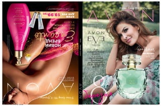 v
Уце
найжіночніше
свято
даруєновий
аромат,
щорозкриває
самуприроду
жінки
ЕВА МЕНДЕС,
акторка,
бізнес леді,
мама
Кампанія 03/2019
Для районів 43, 45, 81-85
28.12.2018 – 17.01.2019
AVONКампанія03/2019my.avon.ua
©C03/2019/UA/302PrintedinPolandby
LSCCommunicationsEuropeSp.zo.o.
Тираж:26000
UN43018
березня
Б’юті бренд №1 в Україні*
*Джерело:заданимиEuromonitorInternationalLtd;риноккосметикитазасобів*Джерело:заданимиEuromonitorInternationalLtd;риноккосметикитазасобів
особистоїгігієни,видання2017року;задефініціямикосметикиособистоїгігієни,видання2017року;задефініціямикосметики
*Джерело:заданимиEuromonitorInternationalLtd;риноккосметикитазасобів
особистоїгігієни,видання2017року;задефініціямикосметики
*Джерело:заданимиEuromonitorInternationalLtd;риноккосметикитазасобів*Джерело:заданимиEuromonitorInternationalLtd;риноккосметикитазасобів
особистоїгігієни,видання2017року;задефініціямикосметики
*Джерело:заданимиEuromonitorInternationalLtd;риноккосметикитазасобів
тазасобівособистоїгігієни;роздрібніпродажіугрошовомувиразі,включаючитазасобівособистоїгігієни;роздрібніпродажіугрошовомувиразі,включаючи
особистоїгігієни,видання2017року;задефініціямикосметики
тазасобівособистоїгігієни;роздрібніпродажіугрошовомувиразі,включаючи
особистоїгігієни,видання2017року;задефініціямикосметикиособистоїгігієни,видання2017року;задефініціямикосметики
тазасобівособистоїгігієни;роздрібніпродажіугрошовомувиразі,включаючи
особистоїгігієни,видання2017року;задефініціямикосметики
пряміпродажі,«парасольковий»бренд,за2016рік.пряміпродажі,«парасольковий»бренд,за2016рік.
тазасобівособистоїгігієни;роздрібніпродажіугрошовомувиразі,включаючи
пряміпродажі,«парасольковий»бренд,за2016рік.
тазасобівособистоїгігієни;роздрібніпродажіугрошовомувиразі,включаючитазасобівособистоїгігієни;роздрібніпродажіугрошовомувиразі,включаючи
пряміпродажі,«парасольковий»бренд,за2016рік.
тазасобівособистоїгігієни;роздрібніпродажіугрошовомувиразі,включаючи
*Джерело:заданимиEuromonitorInternationalLtd;риноккосметикитазасобів
особистоїгігієни,видання2017року;задефініціямикосметики
*Джерело:заданимиEuromonitorInternationalLtd;риноккосметикитазасобів
особистоїгігієни,видання2017року;задефініціямикосметики
*Джерело:заданимиEuromonitorInternationalLtd;риноккосметикитазасобів
тазасобівособистоїгігієни;роздрібніпродажіугрошовомувиразі,включаючи
особистоїгігієни,видання2017року;задефініціямикосметики
тазасобівособистоїгігієни;роздрібніпродажіугрошовомувиразі,включаючи
особистоїгігієни,видання2017року;задефініціямикосметики
пряміпродажі,«парасольковий»бренд,за2016рік.
тазасобівособистоїгігієни;роздрібніпродажіугрошовомувиразі,включаючи
пряміпродажі,«парасольковий»бренд,за2016рік.
тазасобівособистоїгігієни;роздрібніпродажіугрошовомувиразі,включаючи
Б’ютібренд№1вУкраїні*
ВЖЕПІДКОРИВ
БЕЗЛІЧЖІНОК
УСВІТІ!
НОВИЙ
БРЕНД
Кампанія03/2019
Длярайонів43,45,81-85
28.12.2018–17.01.2019
КРЕМ
ДЛЯРУК19,99грн
лишеза
Деталінастор.285
©C03/2019/UA/302PrintedinPolandby
LSCCommunicationsEuropeSp.zo.o.
99грн
лишеза
Деталінастор.285
©C03/2019/UA/302PrintedinPolandby
грн
лишеза
Деталінастор.285
201903_EE_11_0143.indd 284,286 08/11/2018 09:38
 