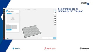 Se distingue por el
símbolo de sin conexión
 