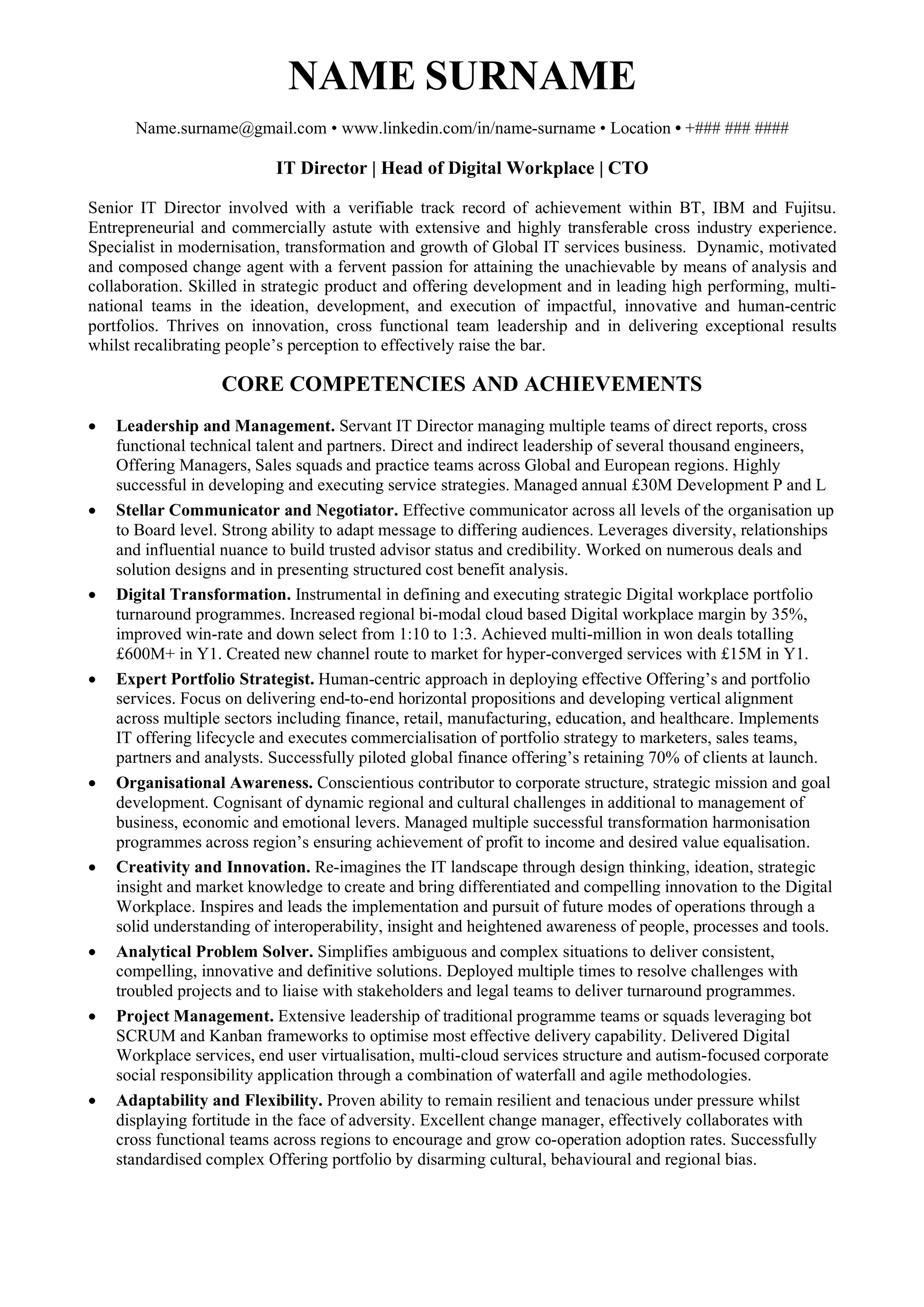 ATS Compliant Resume Template - ATS Compliant Resume Template 1 2048