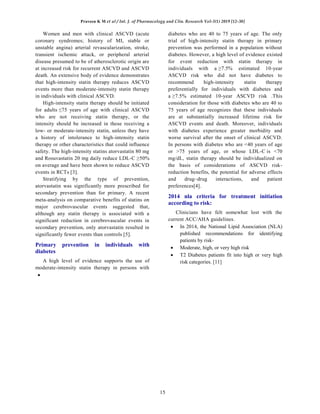 A study on prescription pattern and rational use of statins in tertiary ...