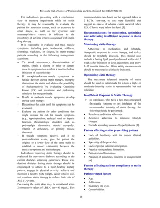 A study on prescription pattern and rational use of statins in tertiary ...