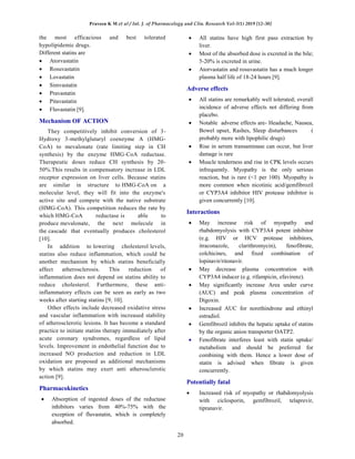A study on prescription pattern and rational use of statins in tertiary ...