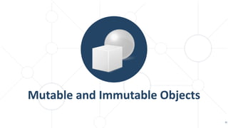 Mutable and Immutable Objects
25
 