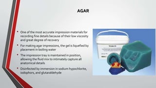 03. denture bearing area and impression techniques | PPTX