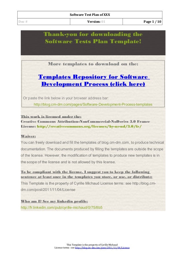 Importance of <strong>Test Plans/Test Protocol</strong> (with a <strong>Template</strong> ... Test execution plan template