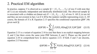 Tutorial on EM algorithm – Part 2 | PPTX