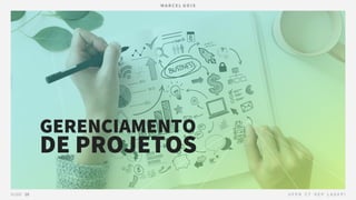 GERENCIAMENTO
DE PROJETOS
 
