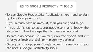 Google Productivity Tools.pptx