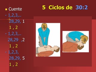 5 Ciclos de 30:2
 Cuente
- 1,2,3,..
28,29, 1
1 , 2
- 1,2,3,..
28,29 ,2
1 , 2
- 1,2,3,
28,29, 5
1 , 2
 