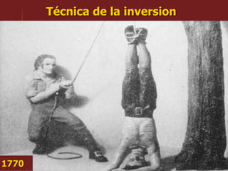 Técnica de la inversion
1770
 