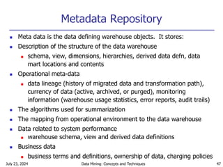 Data Mining - Concept and Techniques- University of Illinois | PPT