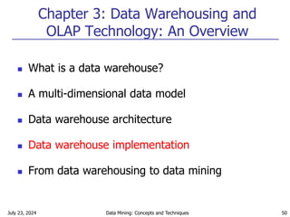 Data Mining - Concept and Techniques- University of Illinois | PPT