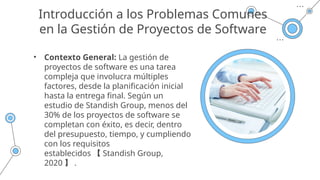 Problemas comunes en el desarrollo de Software | PPTX