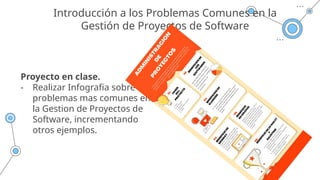 Problemas comunes en el desarrollo de Software | PPTX
