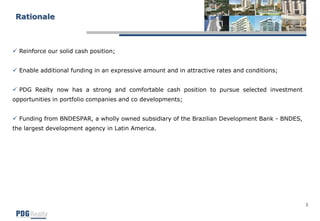 Presentation - Second Debentures Issue