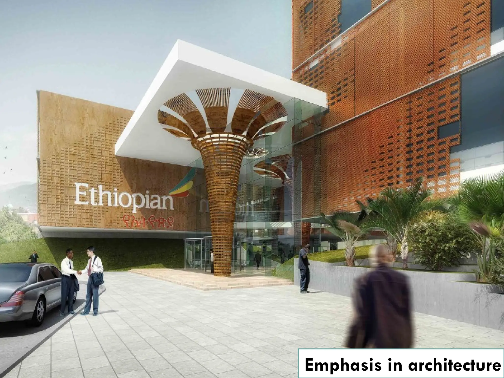 Emphasis in architecture
 