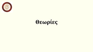 Θεωρίες
 