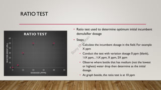 03. Demulsifier Bottle Test Rev1 in Oil and Gas | PDF