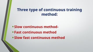 Sports Training UGC Net Class Sports training- its characteristics and ...