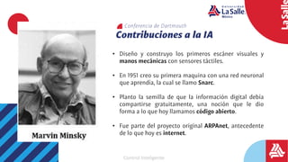 Control Inteligente
•
•
•
•
 