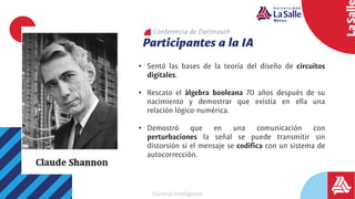 Control Inteligente
•
•
•
 