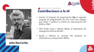 Control Inteligente
•
•
•
 