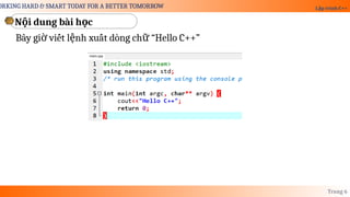 Comprehensive Introduction to C++ Programming Using Dev C++ | PPTX