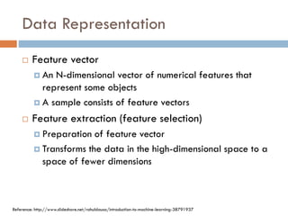 Comprehensive Overview of Data Representation in Machine Learning | PDF