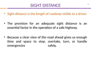 Sight Distance Highway Engineering Comprehensive Guide to Design Speed and Sight Distance in ...