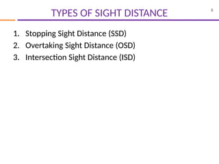 Comprehensive Guide to Design Speed and Sight Distance in ...