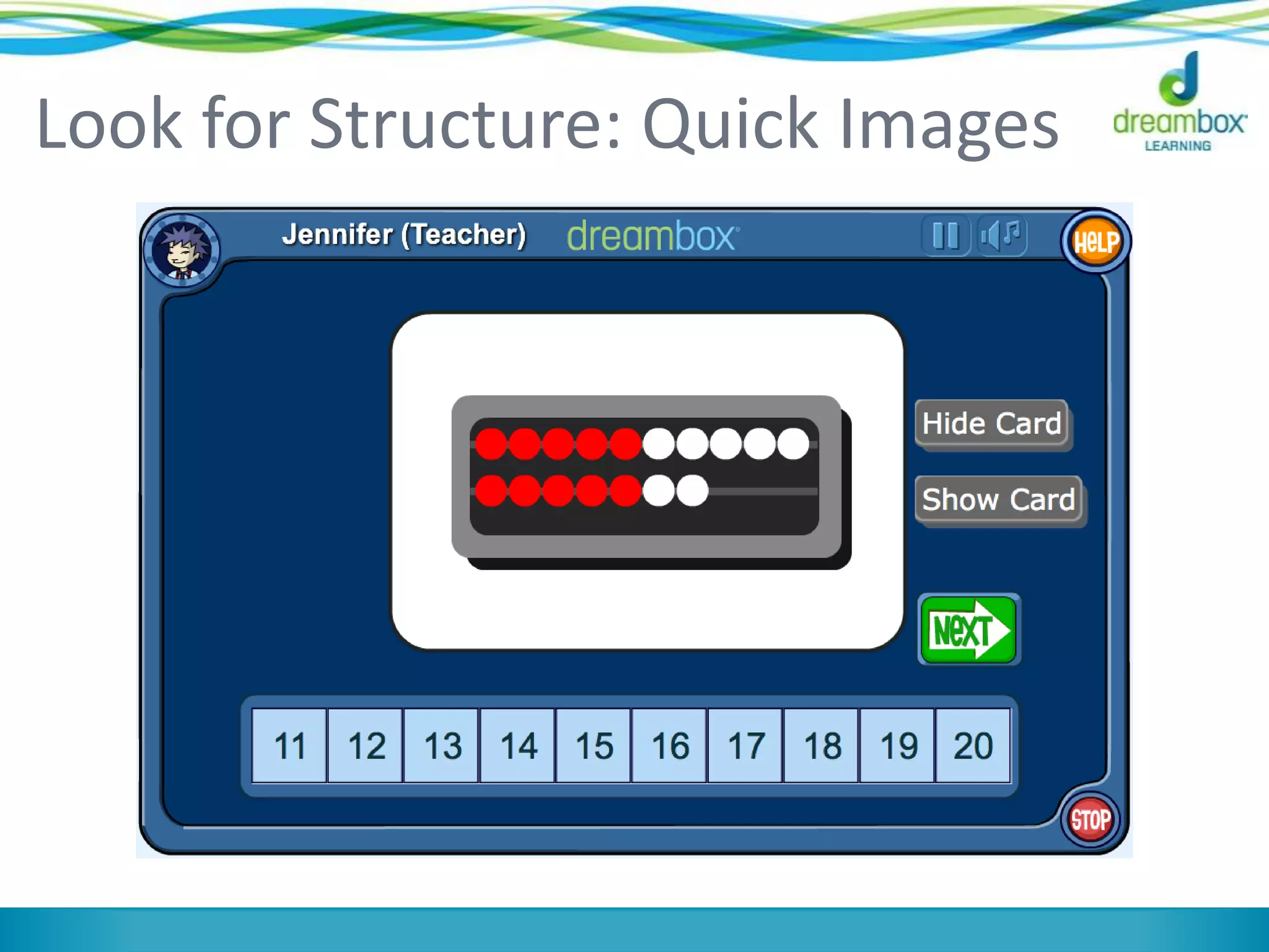 Look for Structure: Quick Images
 