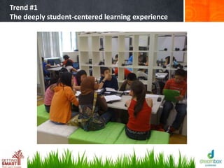 Trend #1
The deeply student-centered learning experience
 