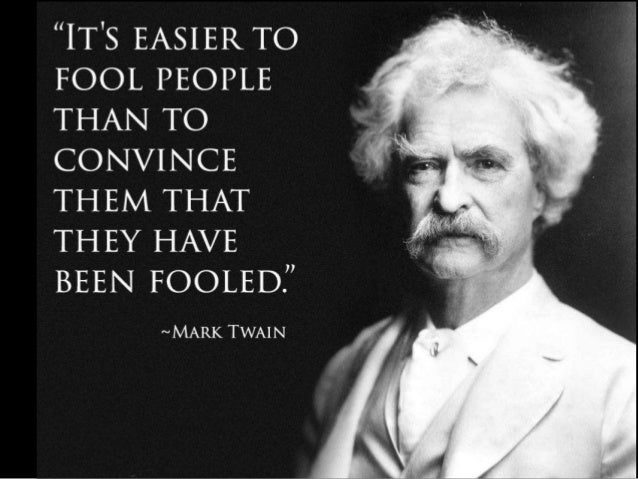 don't be fooled