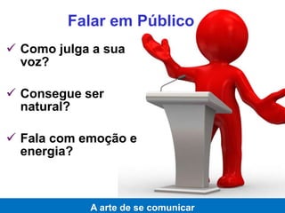 Como falar em público - Dicas para fazer bons slides e falar bem | PDF