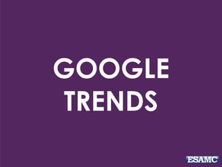 GOOGLE
TRENDS
 