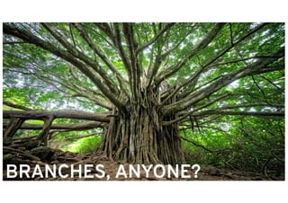 BRANCHES, ANYONE?
 