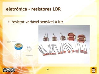 eletrônica – resistores LDR ,[object Object]