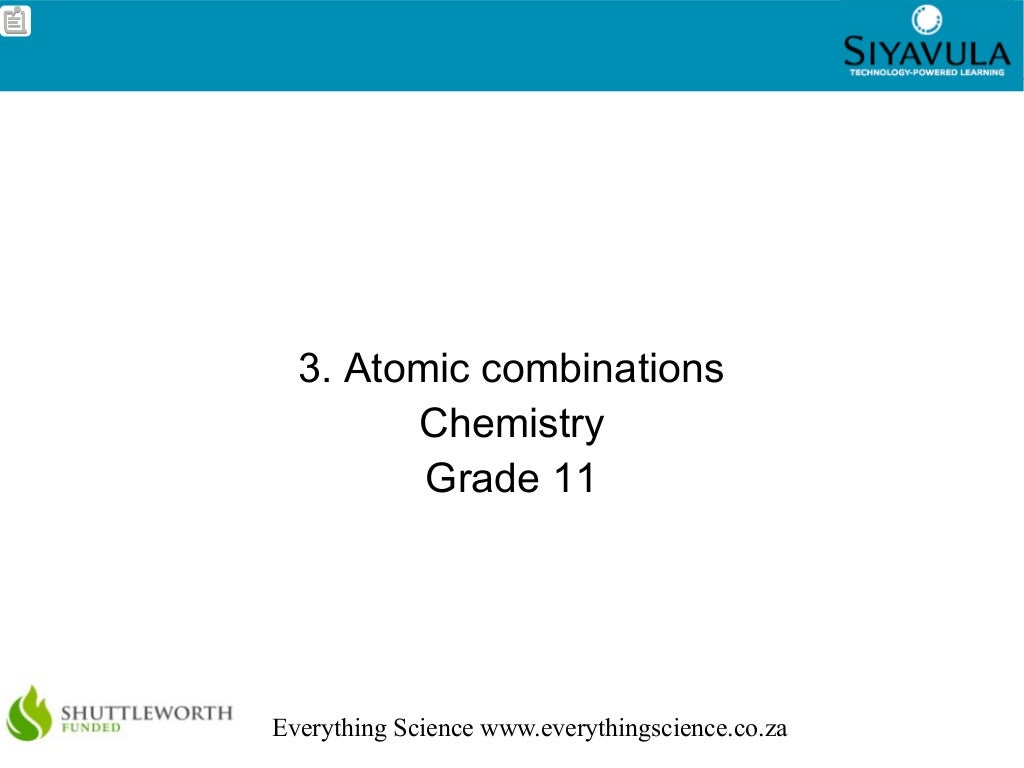 Atomic combinations