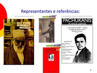 Representantes e referências:




                                8
 