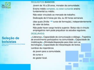 SLTI/MP encaminha ao CNPq autorização para início da concessão de bolsas de cada iniciativa. 