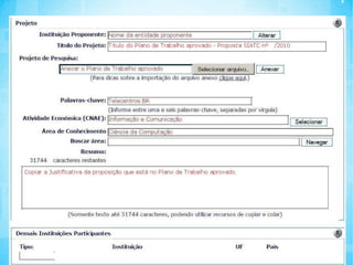 Coordenadores de bolsas recebem autorização para implementar bolsas na plataforma Carlos Chagas do CNPq. 