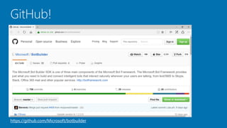 Intro to Bot Framework | PPTX
