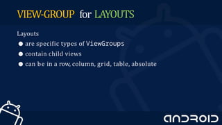 View Group Layout 03 - Build First App & UI Components.pptx